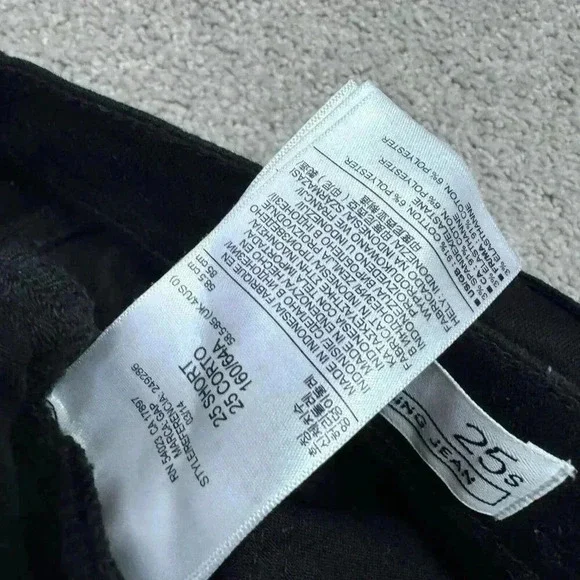 Gap Legging Jeans Black Pockets Women’s Size 25 Short - Picture 13 of 13